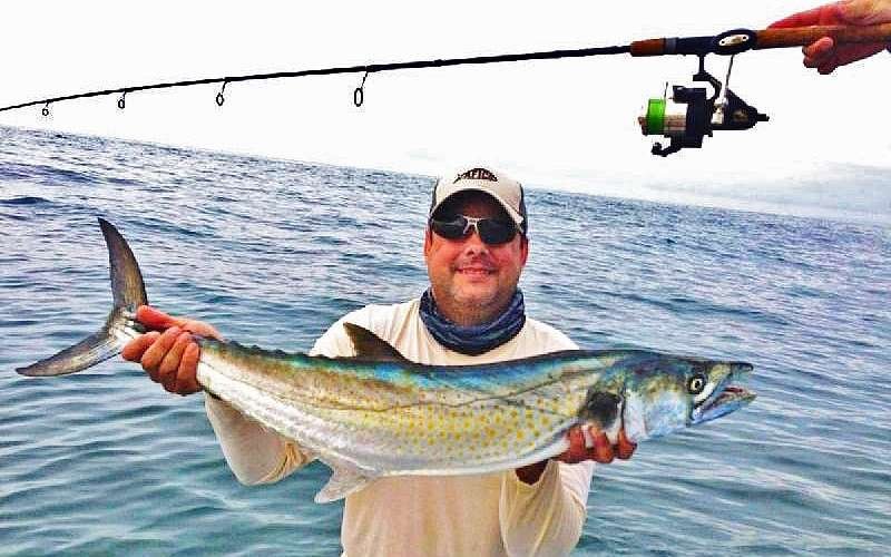 sierra mackerel jaco fishing